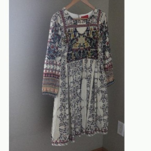 Anthropologie Dresses & Skirts - Anthropologie Bhanuni by Jyoti Tunic Dress Peasant